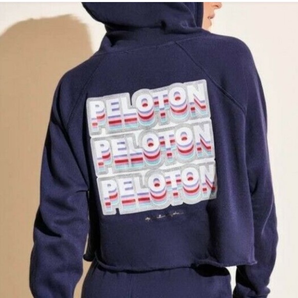 PELOTON Spiritual Gangster Navy Track Pants - Picture 3 of 8